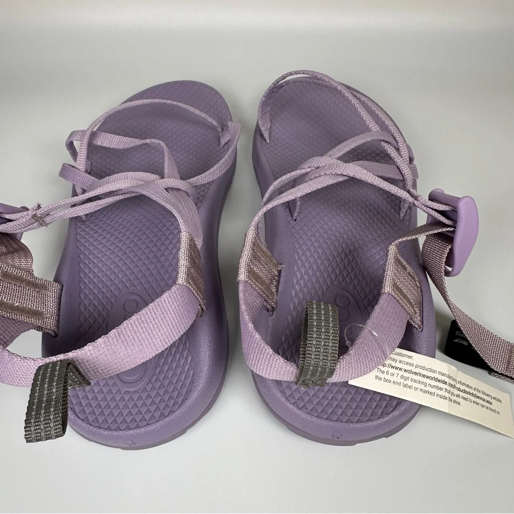 Chaco ZX 1 EcoTread Kids US Size 5 Hiking Sports Sandals Purple